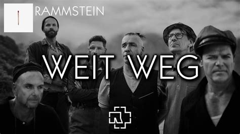 weit weg lyrics|weit weg rammstein.